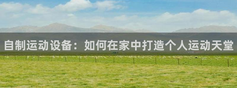 凯捷体育平台：自制运动设备：如何在家中打造个人运动天