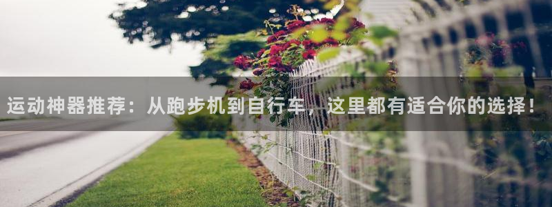 凯捷体育娱乐：运动神器推荐：从跑步机到自行车，这里都有适合你