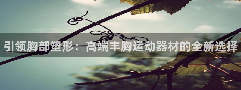 注册凯捷体育：引领胸部塑形：高端丰胸运动器材的全新选