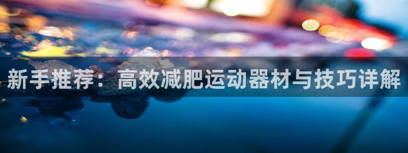 凯捷体育平台是正规平台吗：新手推荐：高效减肥运动器材与技巧详