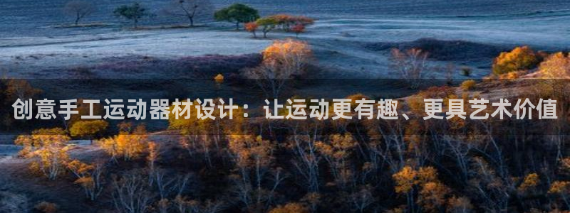 凯捷体育开户：创意手工运动器材设计：让运动更有趣、更